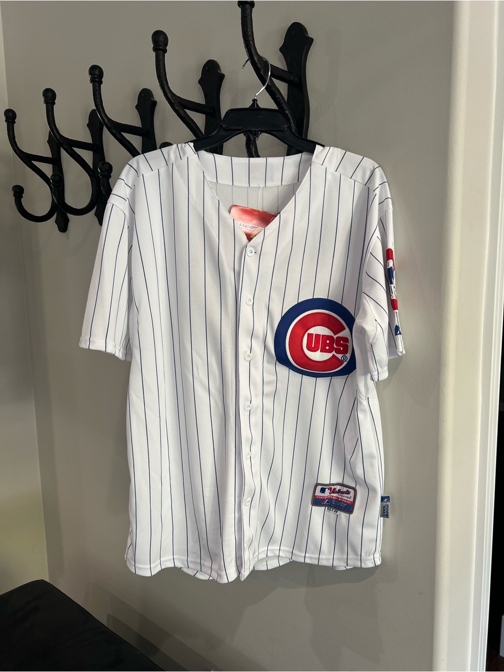 Chicago Cubs Authentic Addison Russell #27 Majestic Cool Base Jersey Size 48 NWT
